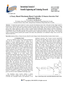 A Fuzzy Based Maximum Boost Controller Z