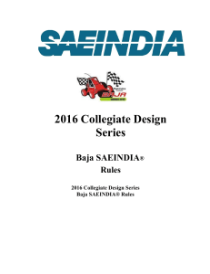 2016 Collegiate Design Series
