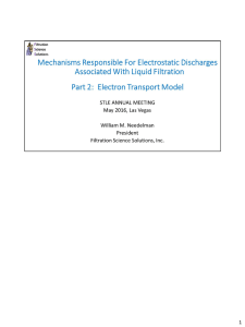 Mechanisms Responsible for Electrostatic Discharges
