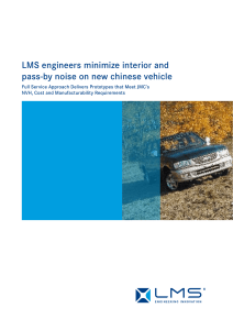 LMS engineers minimize interior and pass