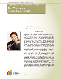 The Wraparound Orange County Model
