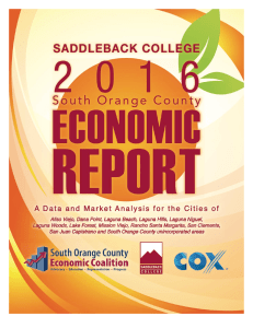 South Orange County Economic Report 2016