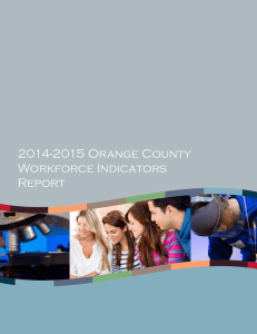 2014-2015 Orange County Workforce Indicators Report