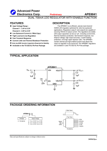 APE8841 Format