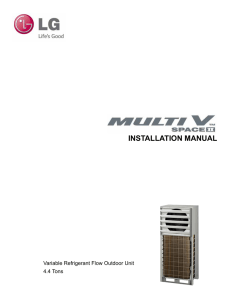 InstallatIon Manual