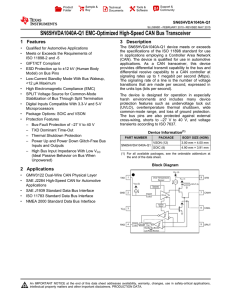 SN65HVDA1040A-Q1 EMC-Optimized CAN Transceiver (Rev. D)