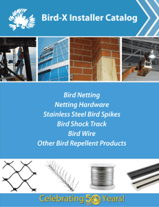 Bird-X Installer Catalog