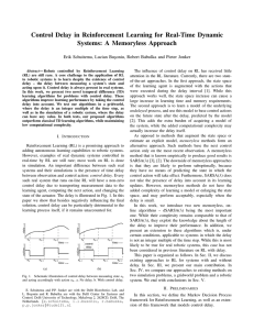 Control Delay in Reinforcement Learning for Real