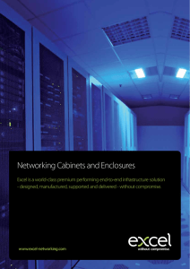Networking Cabinets and Enclosures - Excel