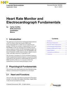 AN4059, Heart Rate Monitor and Electrocardiograph