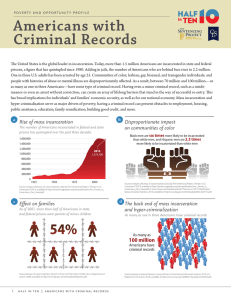 Americans with Criminal Records