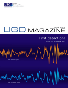 LIGO Magazine, issue 8, 3/2016