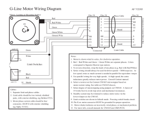 G-Line Motor Wiring Diagram