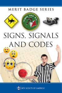 signs, signals and codes