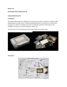 Seeedstudio Arduino Sidekick Basic Kit