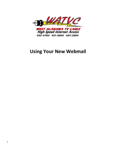 Using Your New Webmail_WATVC