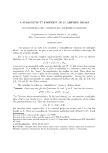 A Subadditivity Property of Multiplier Ideals