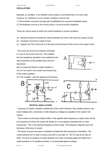 Lesson 8: Oscillators, VFO, Frequency Multipliers, Transmitters