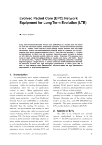 Evolved Packet Core (EPC)