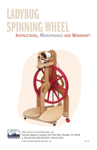 Manual: Ladybug Spinning Wheel