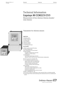 Liquisys M CCM223/253 - Endress+Hauser Portal