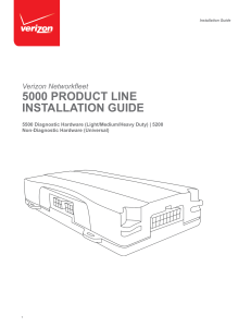 5000 product line installation guide