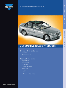 7.Vishay AEC-Q Components in Automotive application