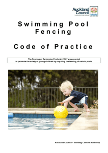 AC2402 Code of Practice - Swimming Pool