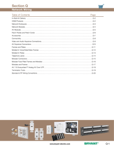 Section Q - Bryant Electric