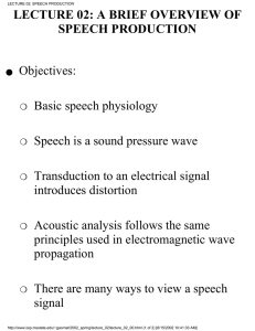 lecture 03: sound propagation - Perception Signal Processing Lab