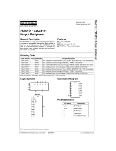 Fairchild ChipFind - Manufacturer datasheet and components