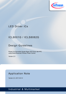 ICL8001G / ICLS8082G Design Guidelines