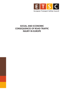 social and economic consequences of road traffic injury in