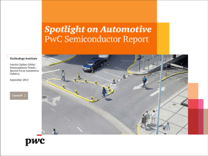 Spotlight on Automotive PwC Semiconductor Report