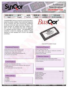 Technical Specification