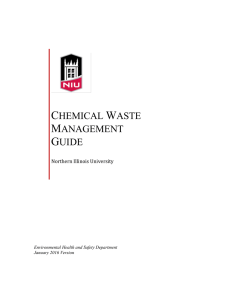 Chemical Waste Management Guide