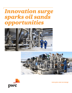 Innovation surge sparks oil sands opportunities