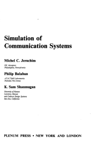 Simulation of Communication Systems