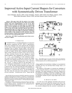 Improved active input current shapers for converters with