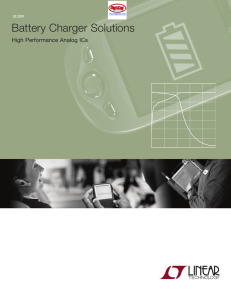 Battery Charger Solutions - Digi-Key