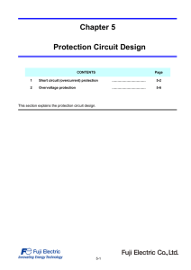 Chapter 5 Protection Circuit Design