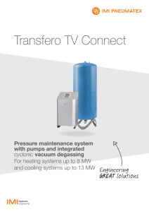 Transfero TV Connect - IMI Hydronic Engineering