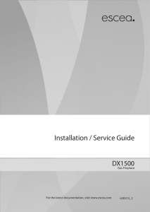 Installation / Service Guide