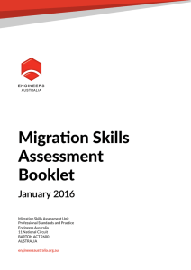 Migration Skills Assessment Booklet
