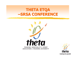 Presentation by THETA