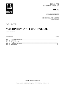 Ch.1 - Rules and standards