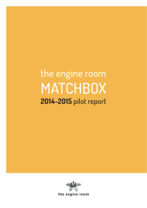 MATCHBOX - The Engine Room