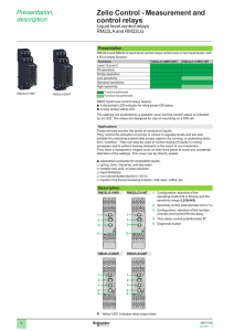 Zelio Control - Measurement and control relays