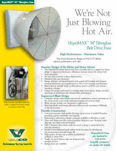 HyperMAX 54in Fiberglass Fan - VAL-CO