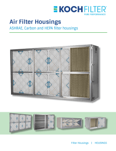 Air Filter Housings - Koch Filter Corporation